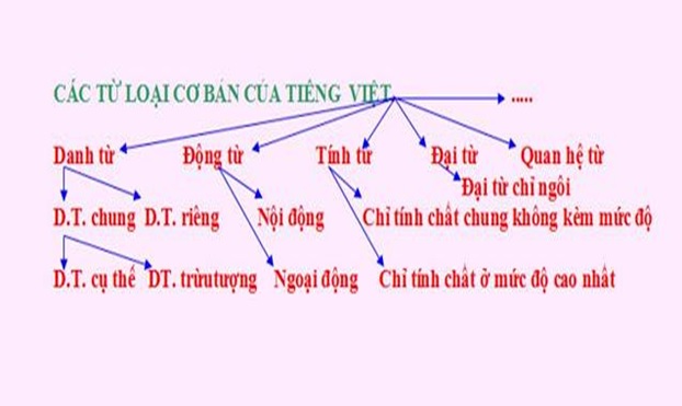 PHÂN BIỆT DANH TỪ - ĐỘNG TỪ - TÍNH TỪ Tiếng Việt Tiểu Học
